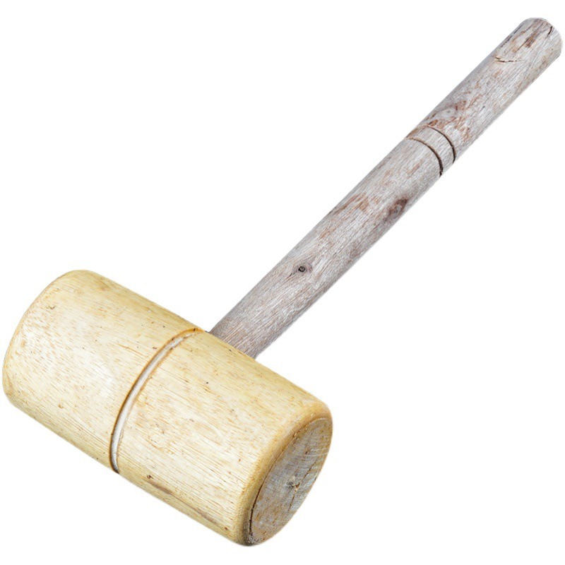 Wooden Mallet Carving - 손잡이가 있는 나무 망치, 목공용 원목