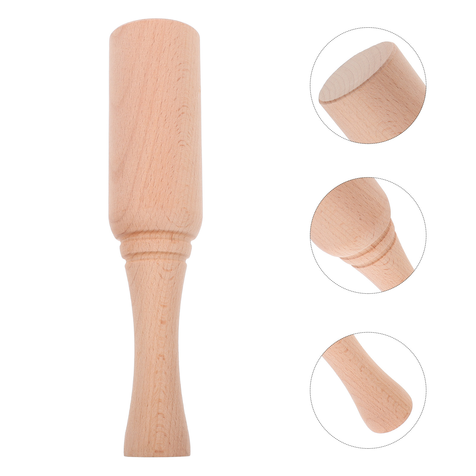 Wooden Mallet Carving - 부드럽고 편안한 그립감의 너도밤나무 가죽 공예
