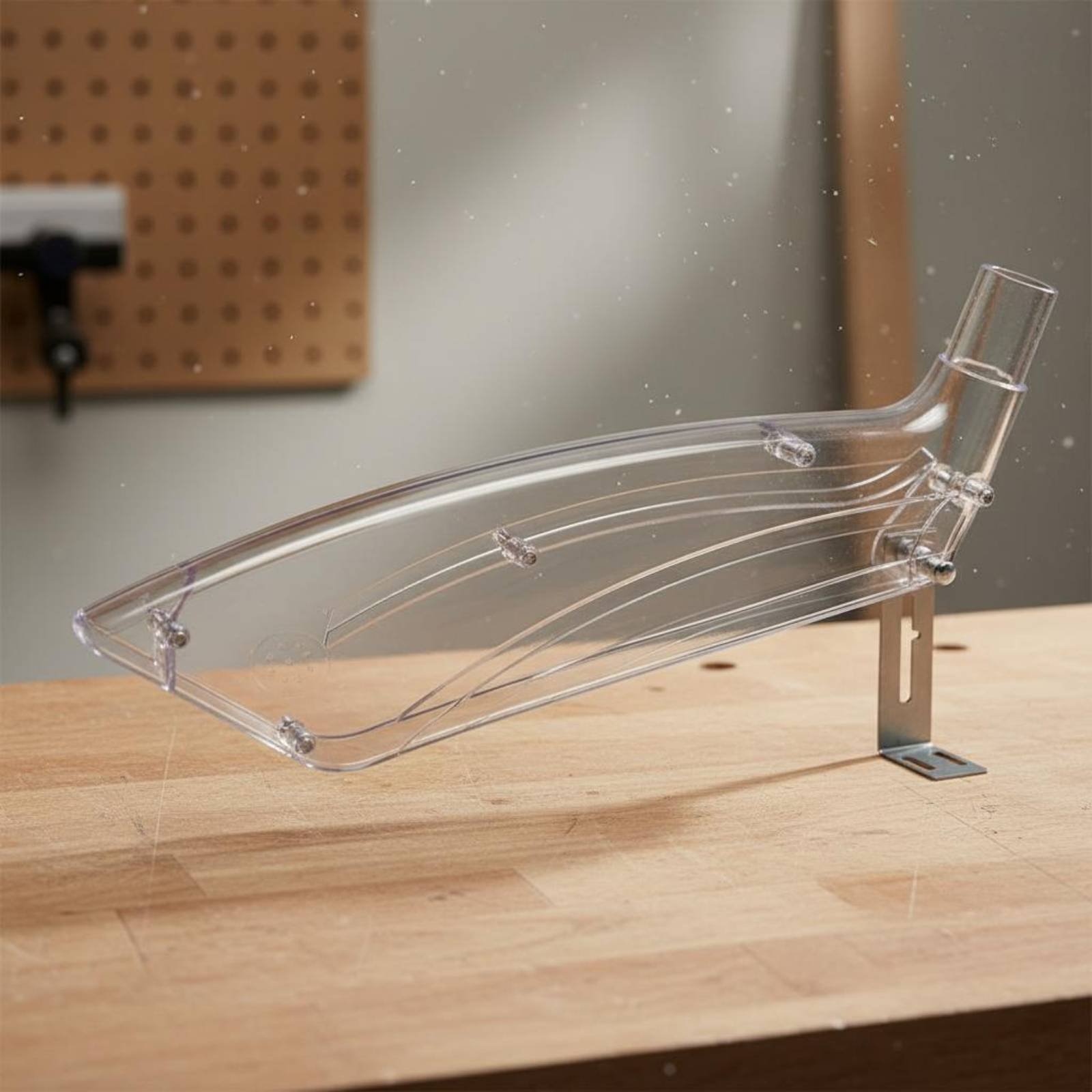 Vacuum Cleaner Woodworking - 투명한 톱날 보호대, 간편 설치, 목공