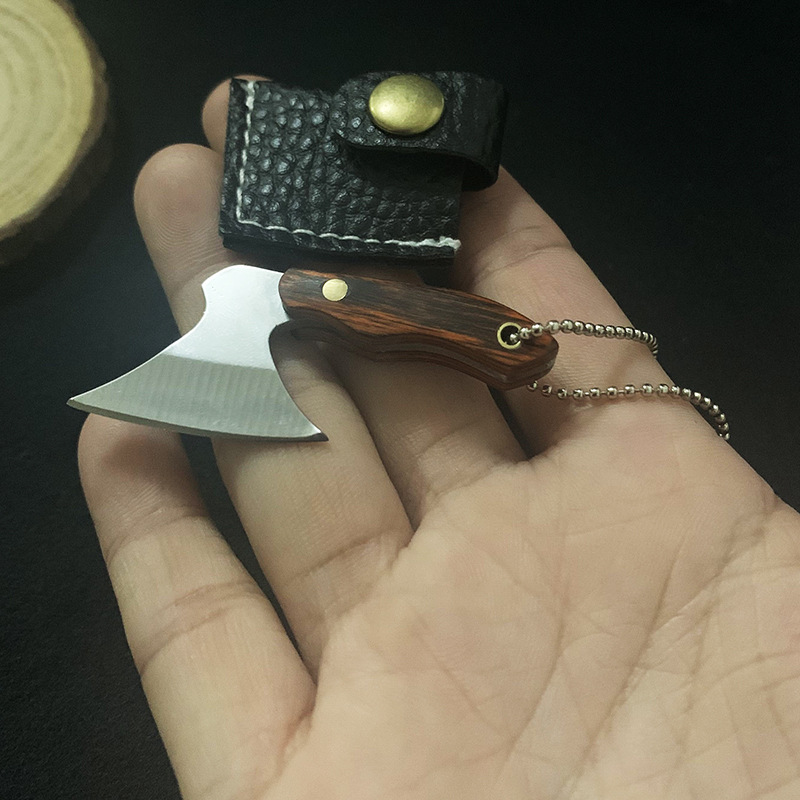 미니 440 스테인리스 스틸 도끼형 포켓 나이프 풀탱  - Woodworking Hatchet 리뷰 및 가격