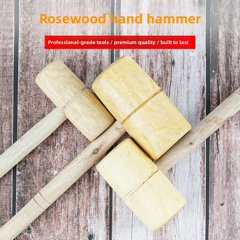 손잡이가 있는 나무 망치, 목공용 원목 조각 망치 - Wooden Mallet Carving 리뷰 및 가격