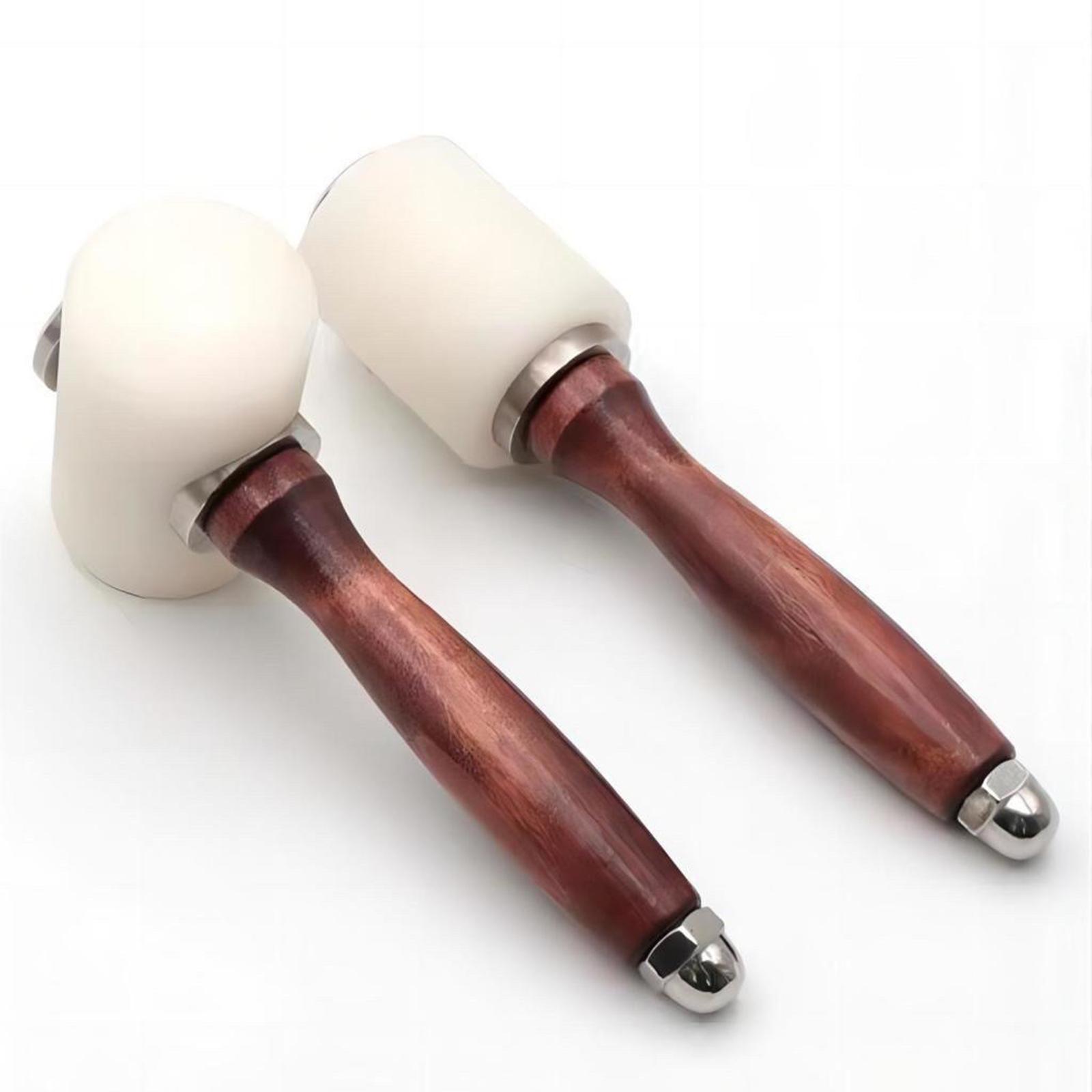 내구성이 뛰어난 가죽 공예용 나일론 망치, 광택 처리된 - Wooden Mallet Carving 리뷰 및 가격