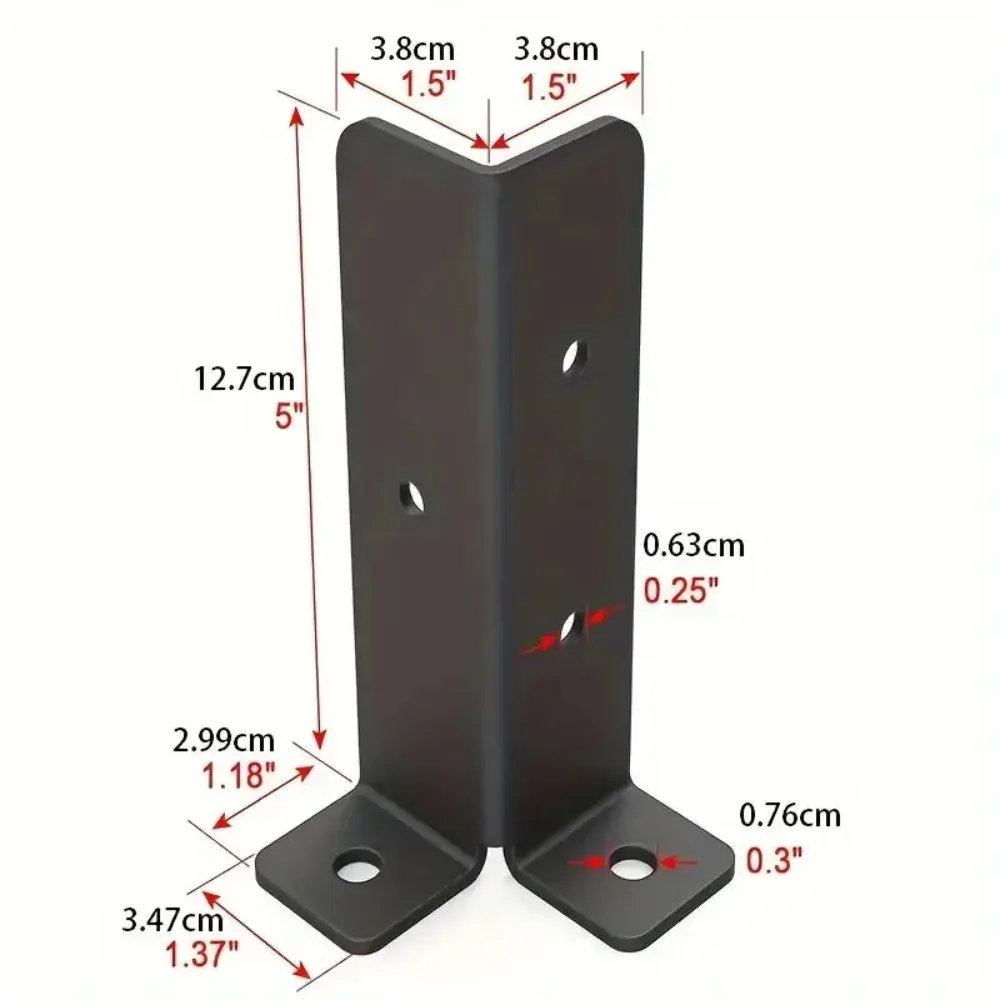 헤비 듀티 1.5x1.5-4x4 포스트 앵커 브래킷,  - Woodworking Hatchet 리뷰 및 가격
