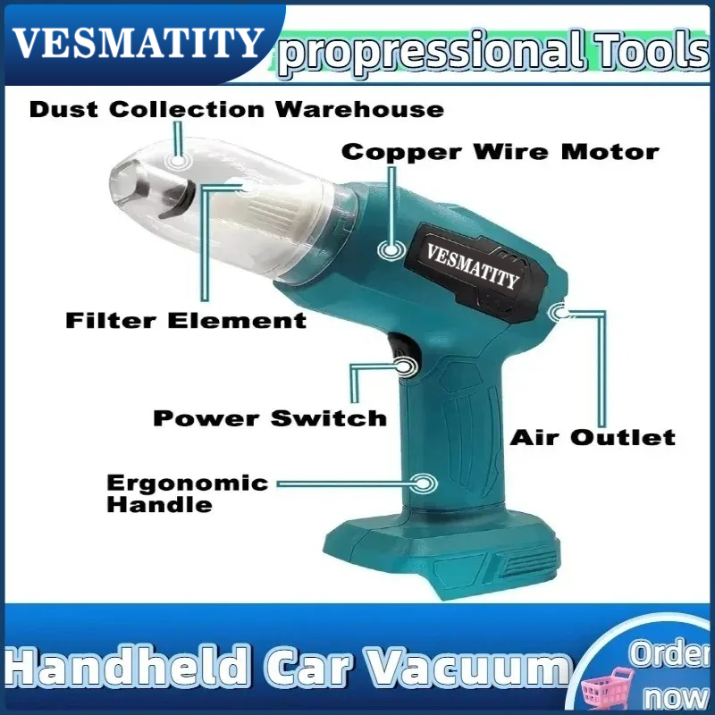 무선 진공청소기 7개 노즐 200W 10000Pa 최대 - Vacuum Cleaner Woodworking 리뷰 및 가격
