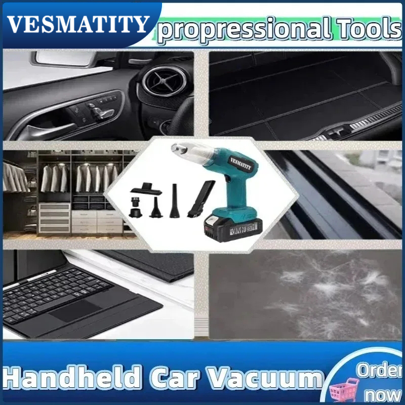 무선 진공청소기 7개 노즐 200W 10000Pa 최대 - Vacuum Cleaner Woodworking 리뷰 및 가격