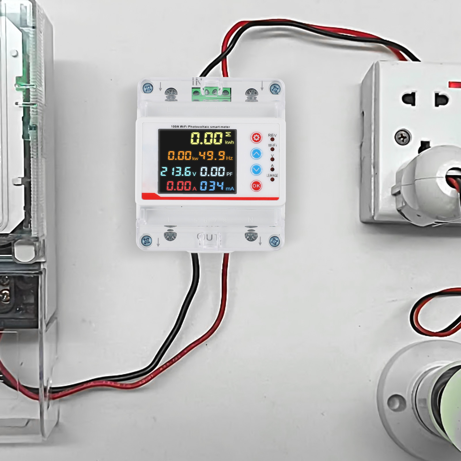 220V 스마트 미터 전기 미터 10가지 보호 메커니즘 - Woodworking Apps 리뷰 및 가격