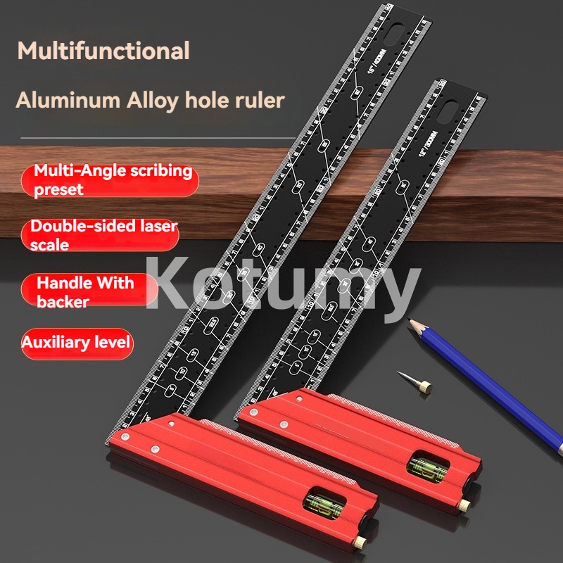 올 알루미늄 합금 목공용 각도자, 보조 수평계 및 눈금 - Woodworking Multi Tool 리뷰 및 가격