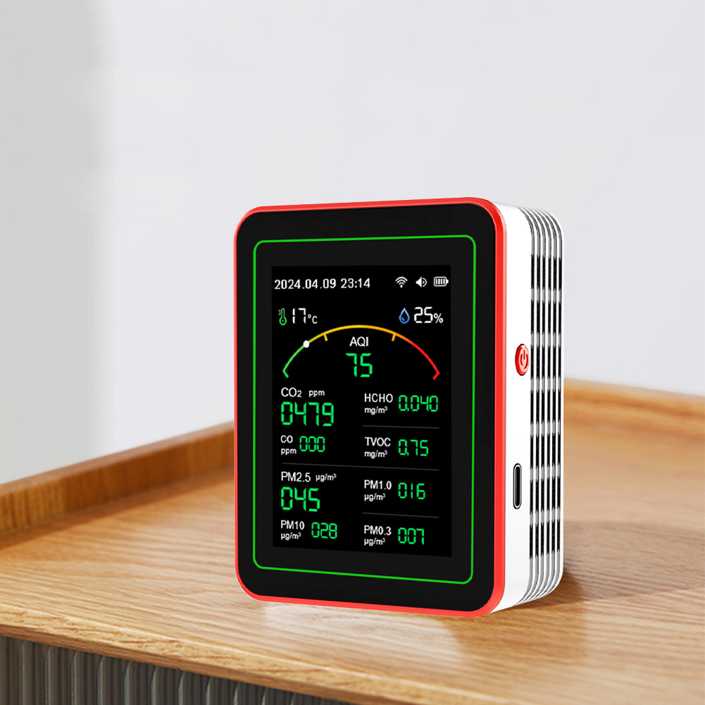 WiFi 15 in 1 실내 공기질 측정기 TFT 디스 - Woodworking Apps 리뷰 및 가격