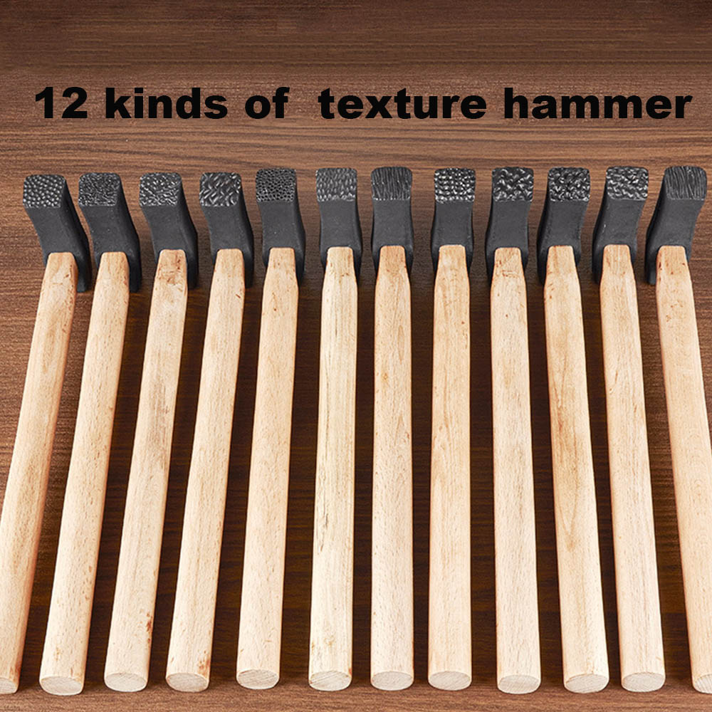 목재 손잡이가 있는 보석 공예용 텍스처 해머, 금속 펀 - Wooden Mallet Carving 리뷰 및 가격